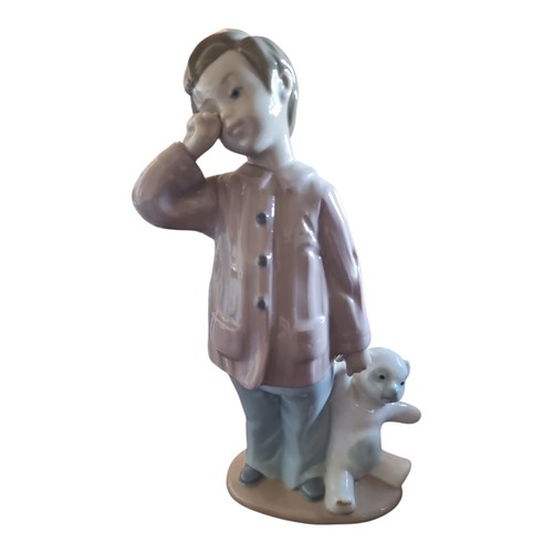 Lladro nao sleepyhead boy - lladro,