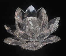 Swarovski Crystal CANDLEHOLDER – WATERLILY MEDIUM (1982 - 2011) - 010001 - VGC
