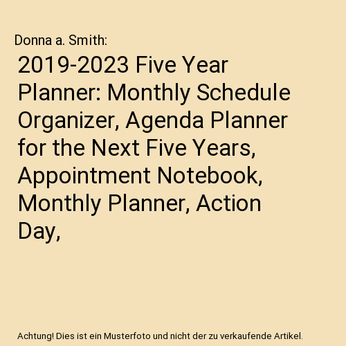 2019 2023 five - 2019-2023, planner