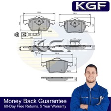 KGF Front Brake Pads Set Fits