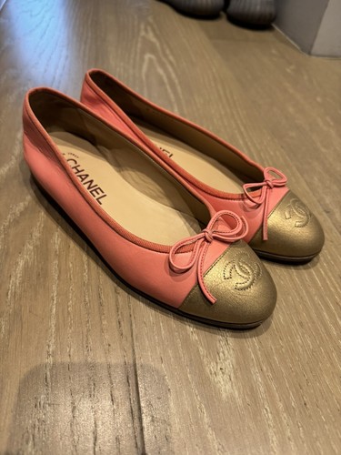 Authentic chanel ballet flats