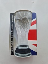 McDonalds Coca Cola London 2012 Olympic Games Glass & Black Wristband New in Box