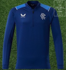 Rangers 1/4 Zip Training Top - Glasgow Rangers - Navy/Blue - Black Friday Sale
