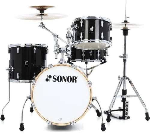 Sonor aqx jazz piece shell - jazz, 4-piece