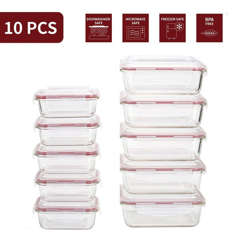 Vinsani glass food storage - vinsani,