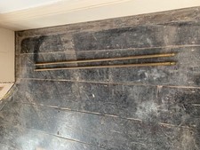 2 vintage brass plain Stair
