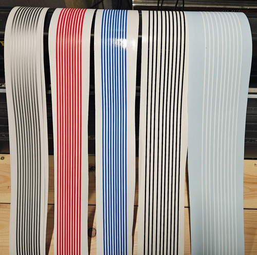 Vinyl pin stripe - vinyl, detailing