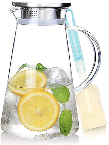 Susteas litre glass water - glass,
