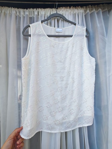 Alexon white embellished - alexon,