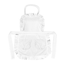 Ruffle Apron Retro Apron Maid
