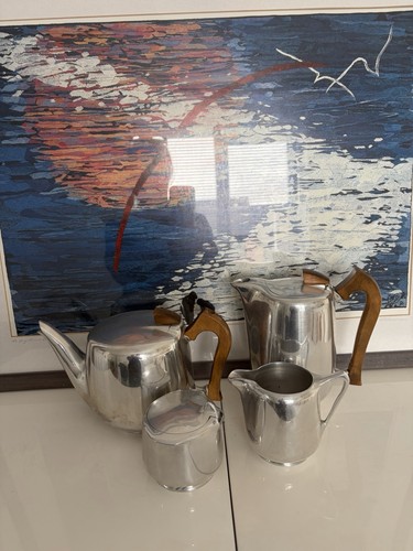 Picot ware tea coffee set - ware,