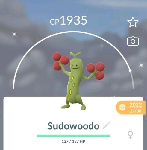 Pokèmon shiny sudowoodo - pokèmon,