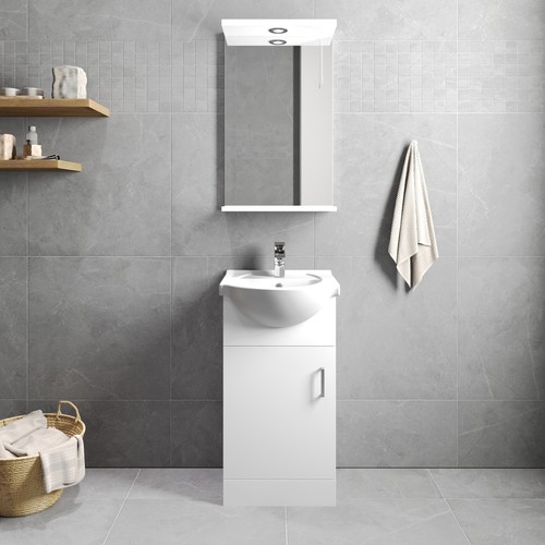 Door vanity basin - 1, with