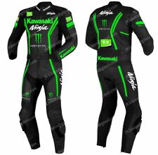 Kawasaki Ninja Motorcycle Motorbike Leather Racing Suit One & Two Piece