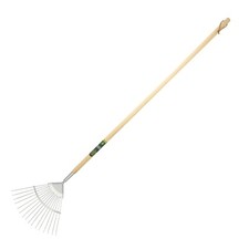 Spear & Jackson 3982KEW Neverbend Stainless Flexo Lawn Rake - COLLECTION ONLY