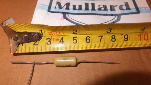 Mullard mustard cap - x1, *