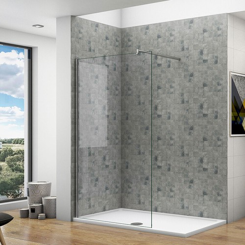 Walk shower enclosure wet - walk, in