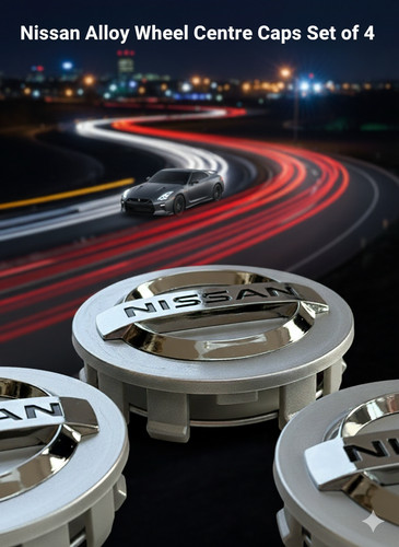 Nissan silver alloy - silver, wheel