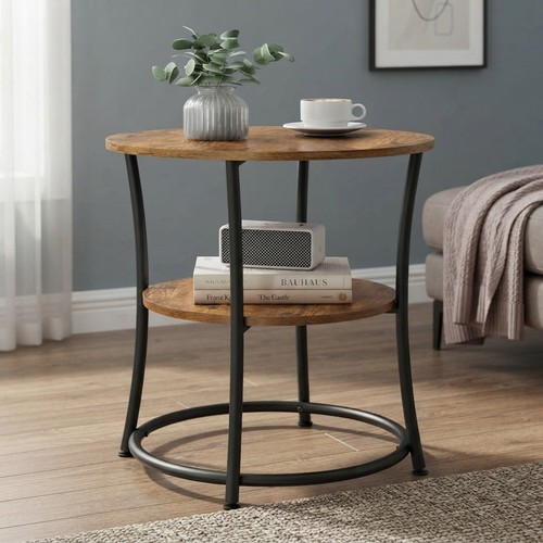 Chic tier rustic round - 2-tier,