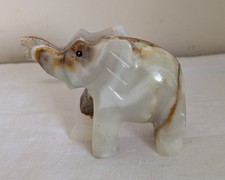 Onyx Elephant Figurine Hand