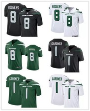 Men's NFL Rodgers/Gardner #8#1 New York Jets American Football Jerseys
