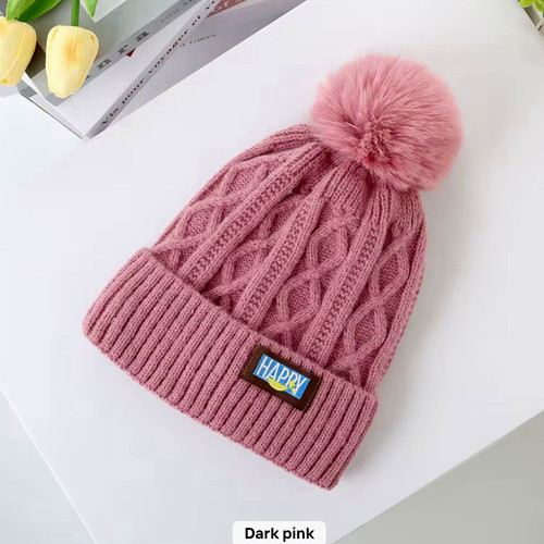 Women dark pink cable knit - women’s,
