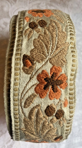 Jacquard brocade ribbon