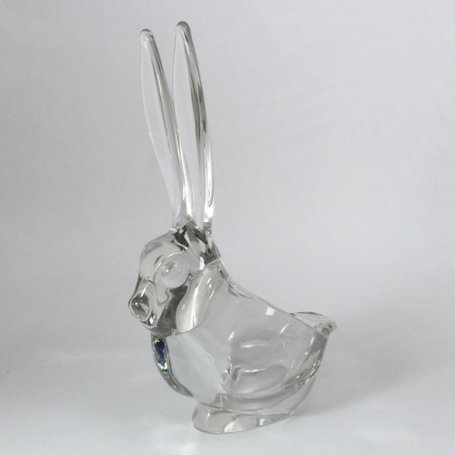 Vannes french art - glass, rabbit