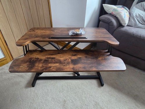 Vonhaus adjustable dark wood - adjustable,