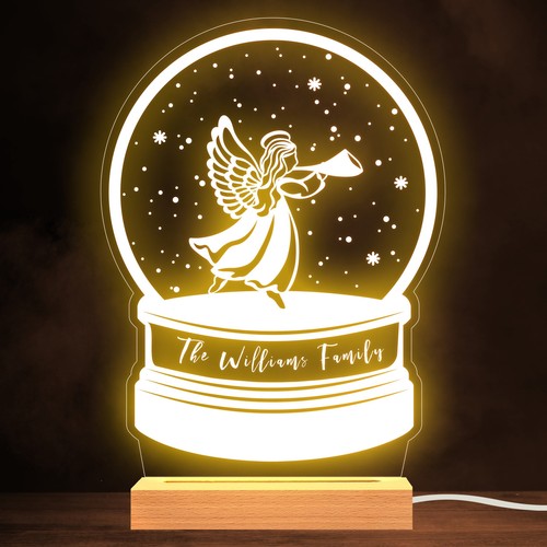 Christmas snow globe - snow, with