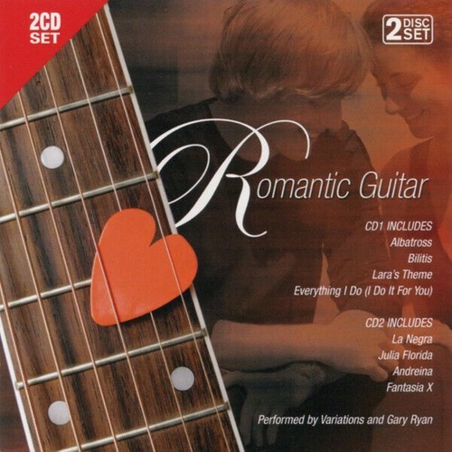 Romantic guitar various - guitar, cd