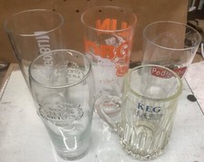 4-1pt beer glasses.2xHobgoblin