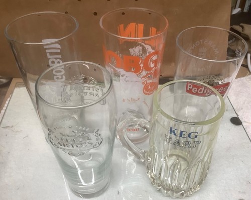 1pt beer glasses 2xhobgoblin - 4-1pt,