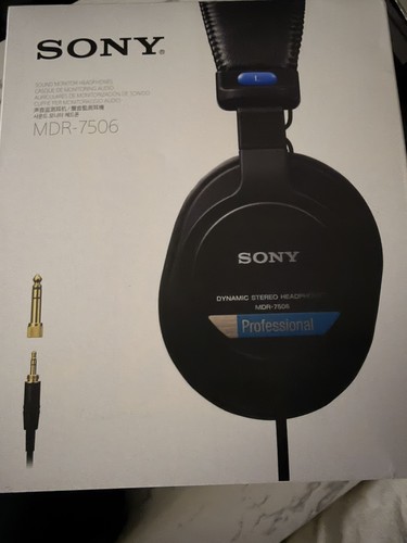 Sony mdr 7506 closed back - sony, closed-back