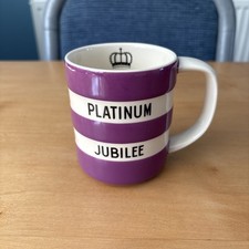 T G Green Cornishware PLATINUM JUBILEE Limited Edition 10oz Mug￼