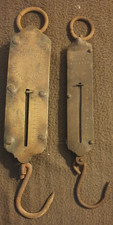 Two Antique Brass Fronted