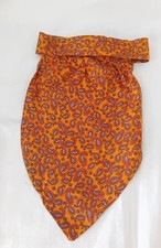 Tootal Ascot Neck Tie / Cravat. Made In England. Paisley Design Vintage 1960s