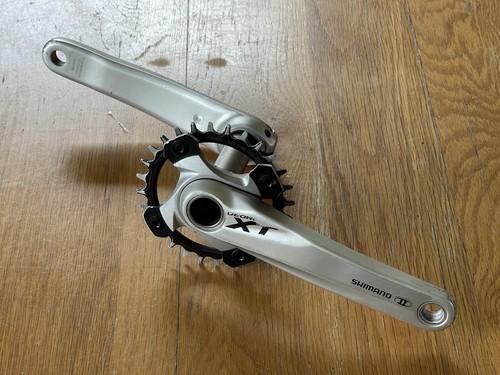 Shimano crankset 175mm - shimano, xt
