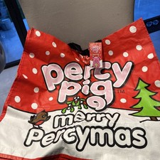 M&S Xmas Percy Pig Bag XL Size