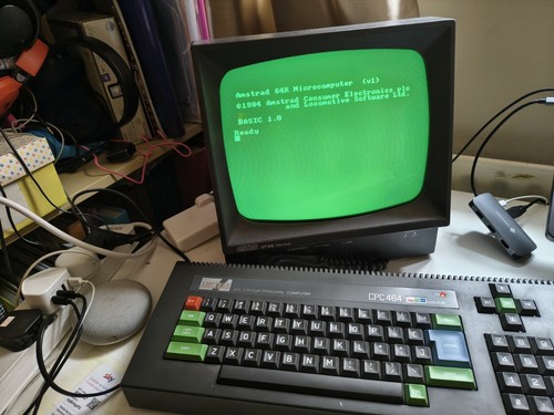 1984 amstrad cpc - 464, with