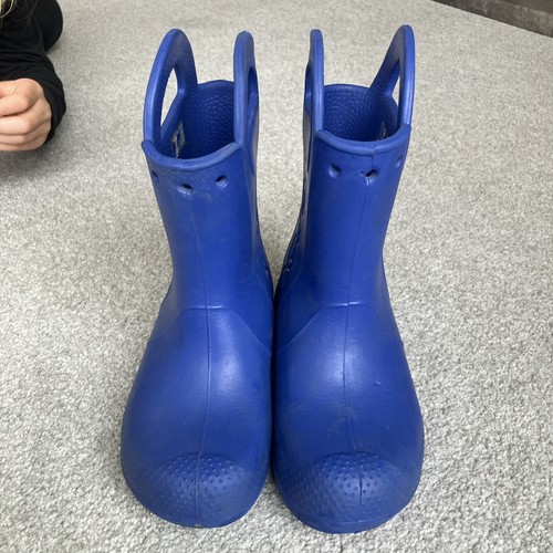 Crocs handle kids blue rain - kids,