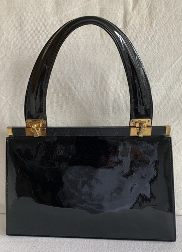 Vintage handbag structured - vintage,