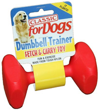 Dog Dumbbell. Small 12cm. [1