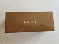 Gucci Sunglasses Box Empty Original Pack included authenticity certificate card