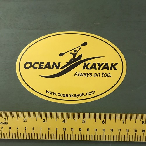 Ocean kayak sticker - ocean,