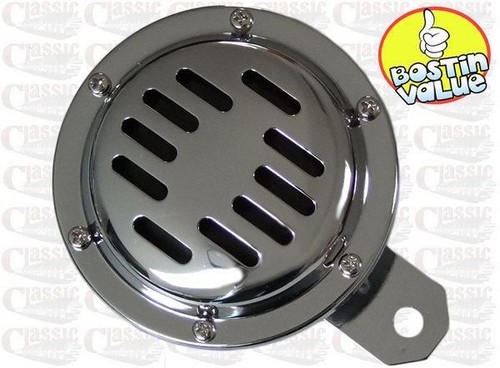 Classic chrome horn - classic, 6v
