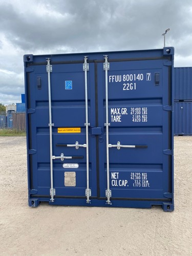 Ral5013 blue containers - 20, ft