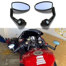 Motorcycle Rearview Handle Bar End Mirrors 7/8" CNC For Yamaha YZF-R1 R3 YZF R6