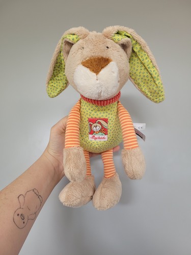 Sigikid bunny rabbit green - sigikid, red
