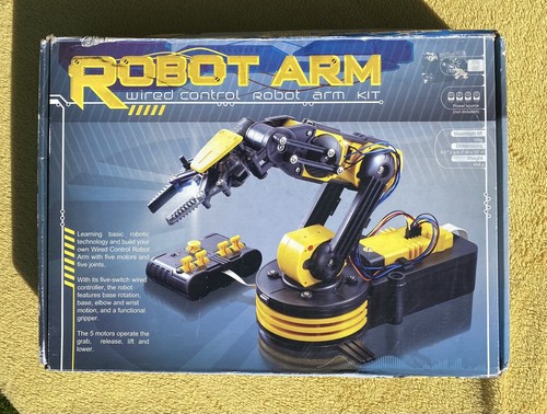 Wired control robot arm - arm, toy